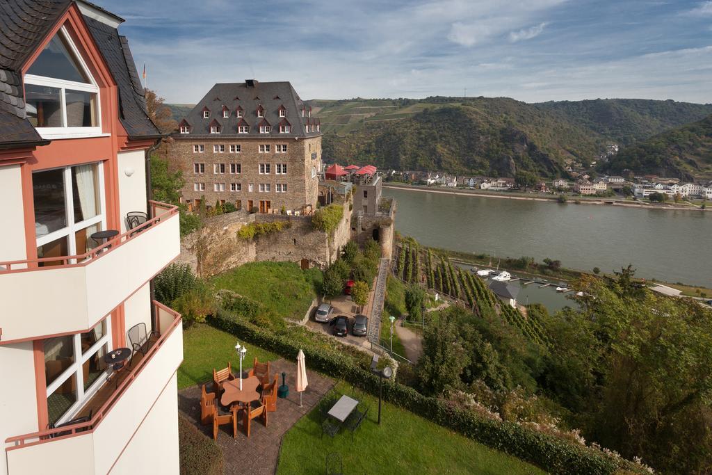 Hotel Schloss Rheinfels ザンクト・ゴアー エクステリア 写真